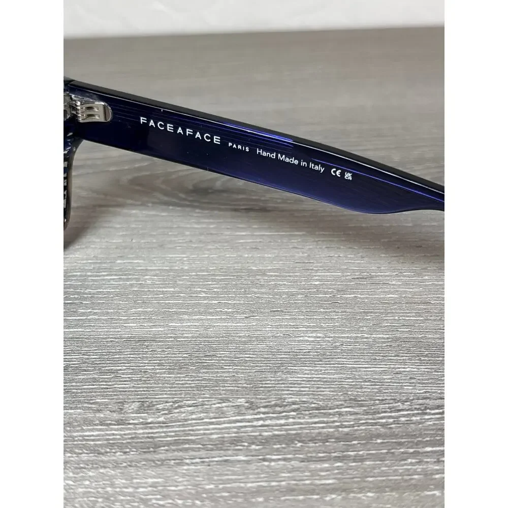 FACE A FACE SHIRO-1 Blue‎ Storm (8623) Gray Tint Lense Men's Sunglasses- New